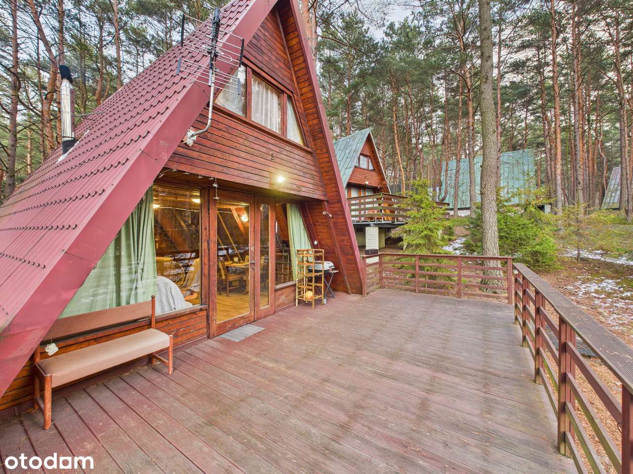 Domek Letniskowy w Lesie Kominek Wyposażenie W Cenie Warężyn-1