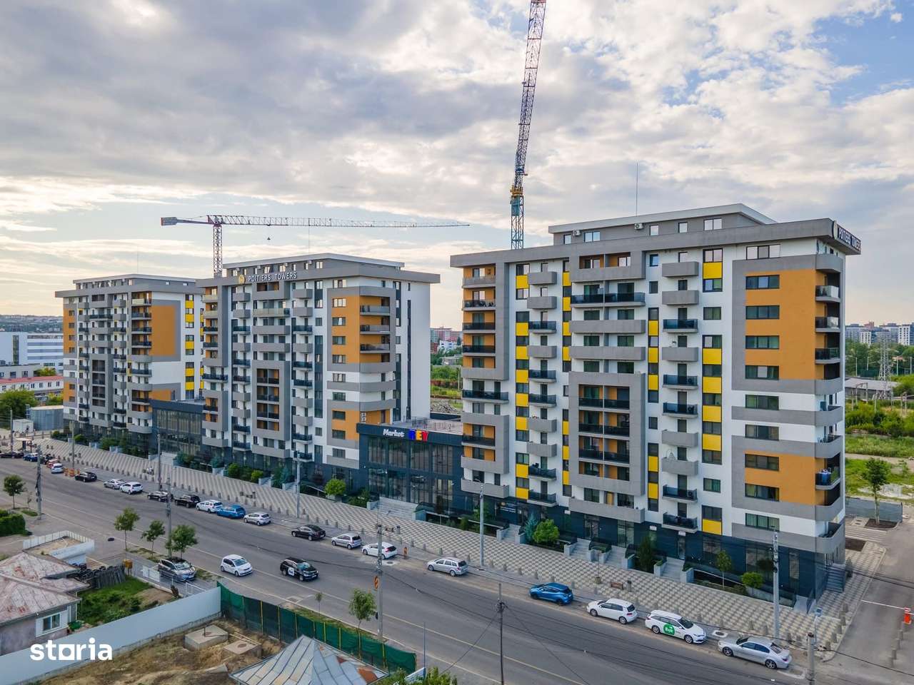 Apartamente noi 2 camere direct dezvoltator Poitiers Towers - Imagine principală: 3/20