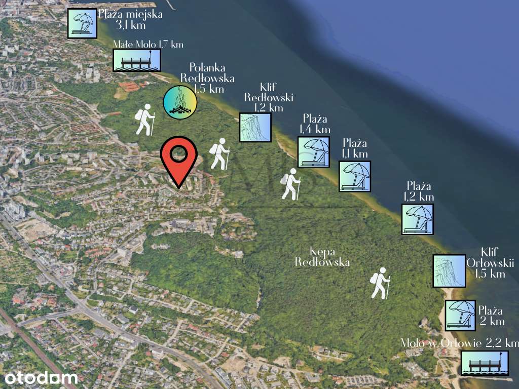 3 pokoje - blisko las, plaże i centrum Gdyni-11