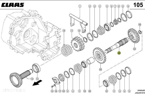 Ax Claas Jaguar 0009331550 - 3