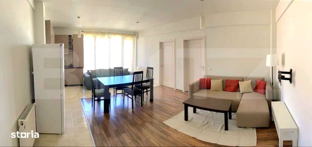 Apartament cu 3 camere, 67 mp, 2 balcoane, etajul 2, parcare, Teilor - Imagine principală: 2/7