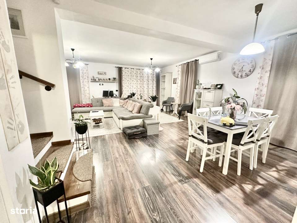 Duplex cu 4 camere mobilat si utilat - Pozitie centrala Mosnita Veche - Imagine principală: 3/19