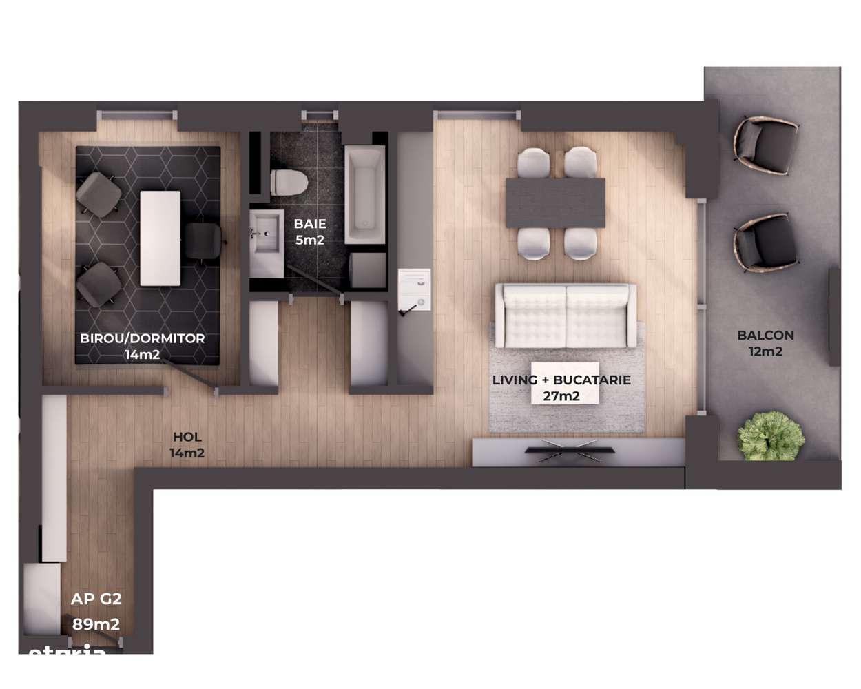 Apartament Residence5 cu mutare VARA aceasta - zona Iancu Nicolae-12