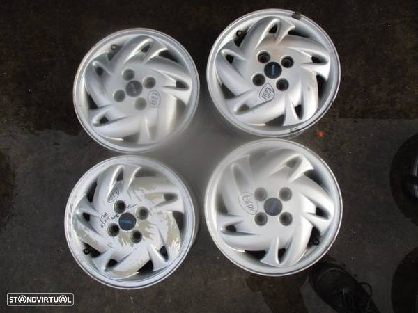 Jogo De Jantes Jgjant1027 FIAT PUNTO 1997 1.2I 86CV 3P BRANCO 48 5Jx14 4X98 44MM - 2