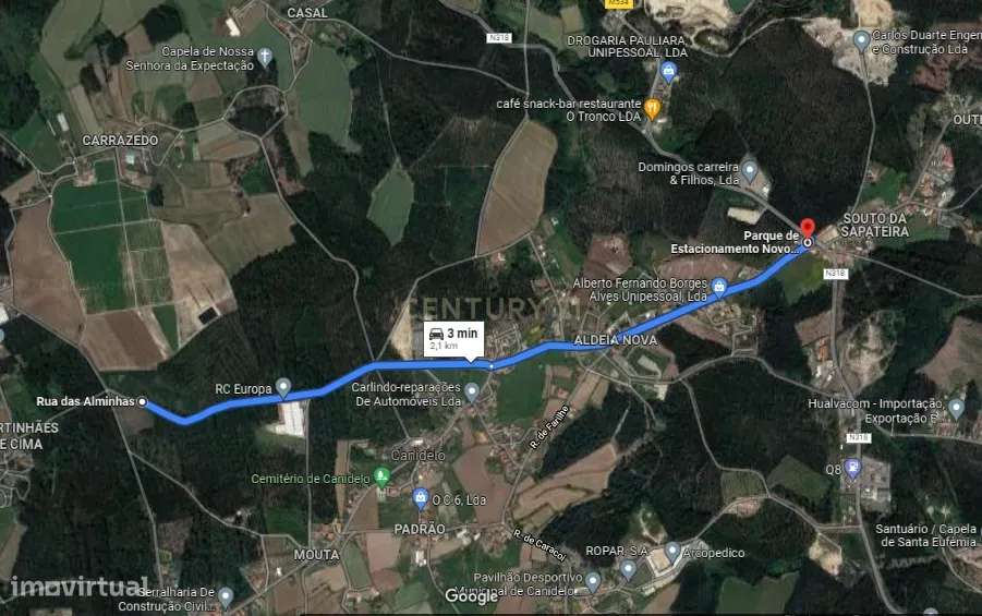 Terreno com Potencial para Armazéns Industriais - Canidelo, Vila do Co - Grande imagem: 5/7