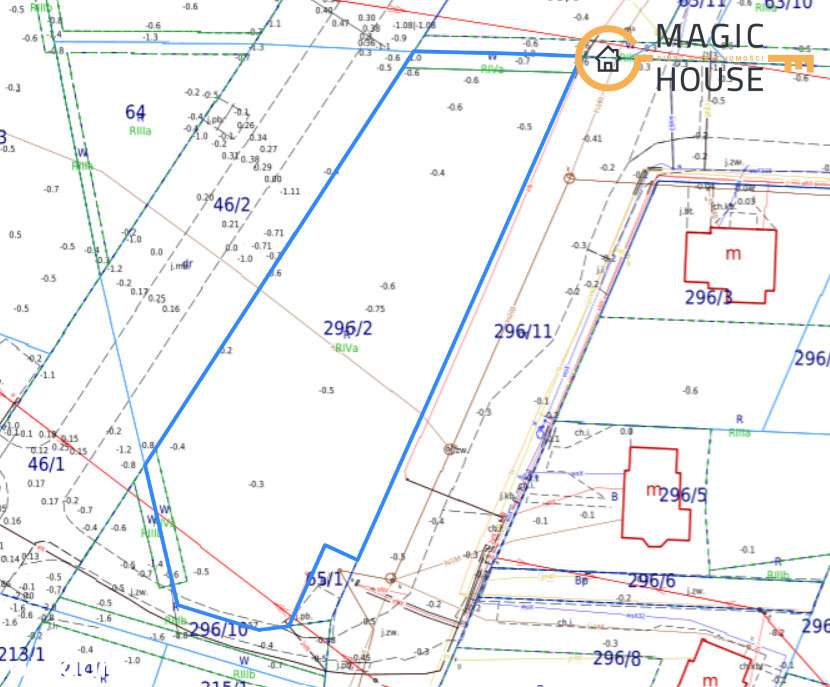 Działka budowlana - 2300 m2 Nowy Dwór Gdański - Pełny obrazek: 4/4