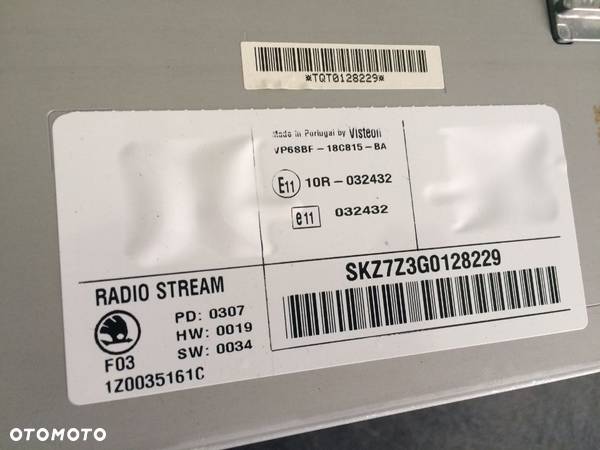 SKODA OCTAVIA II radio stream mp3 CD - 3