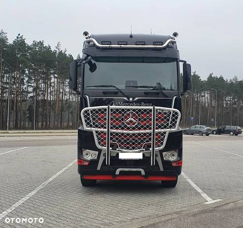 Mercedes-Benz AROCS 2663L + PALFINGER + Przyczepa do drewna - 8