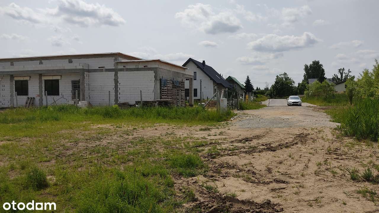 Działka budowlana z MPZP Ksawerów tuż obok granicy z m.Łódź-2