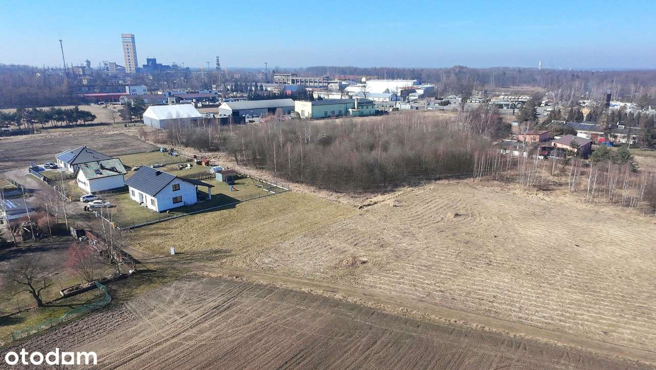 Działka z potencjałem – Brzeszcze | 10 ar | Media przy działce-2