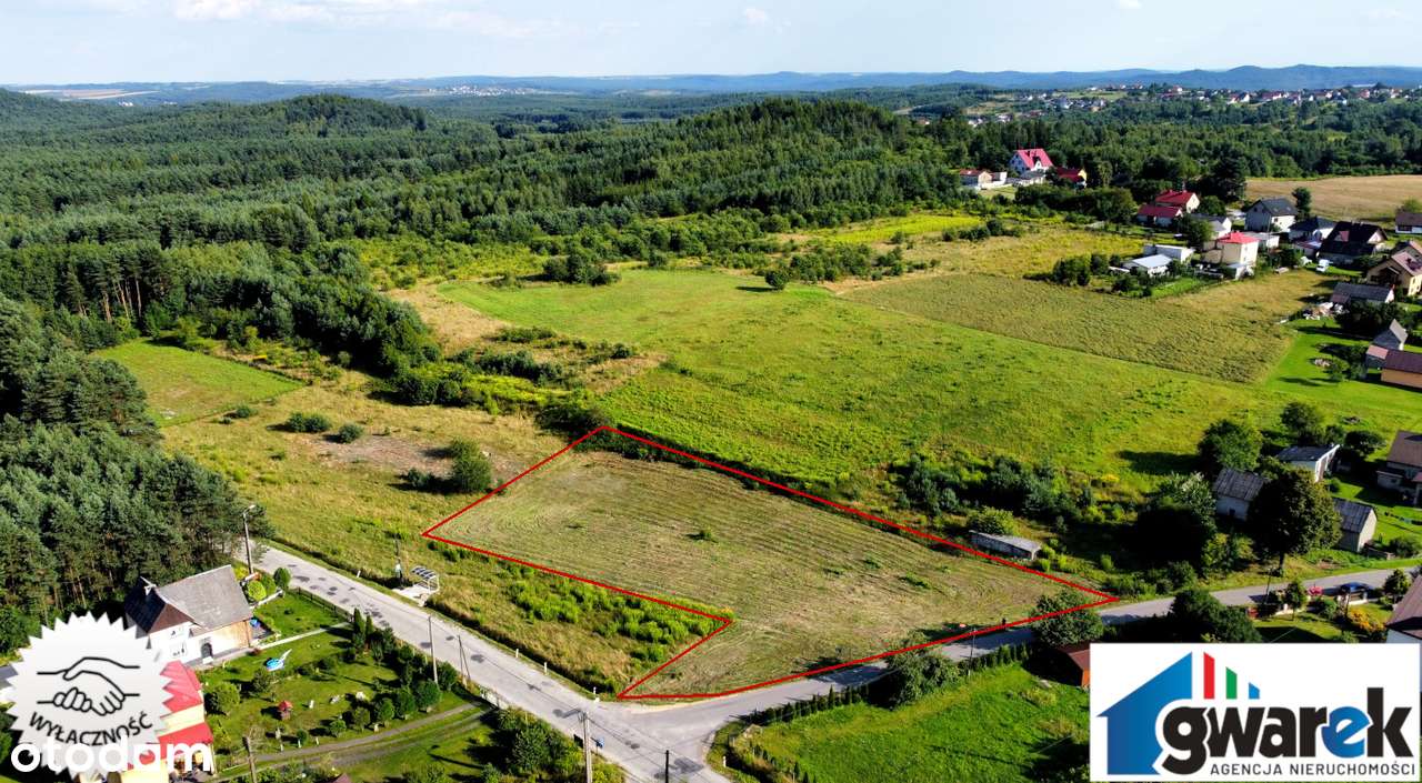 Szeroka, płaska, Działka Budowlana, 36a, Hucisko Kwaśniowskie, Klucze-1