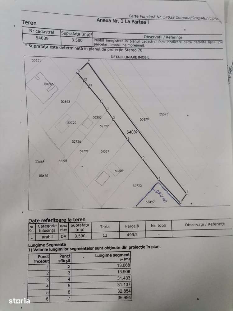 Teren intravilan la Ernei 24999 de euro - Imagine principală: 2/3