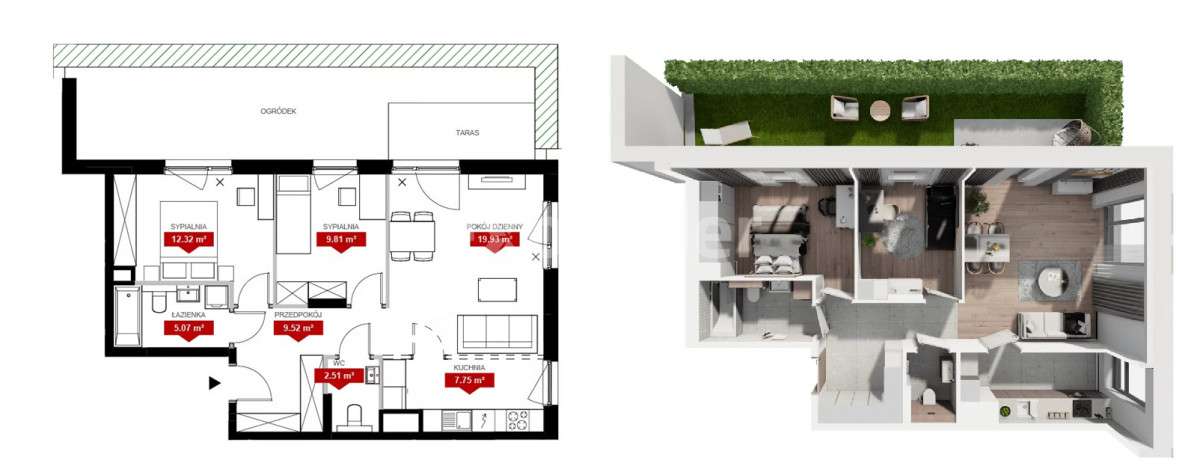 Promocja - Ogródek - Osobne WC -SmartHome - Pełny obrazek: 2/9