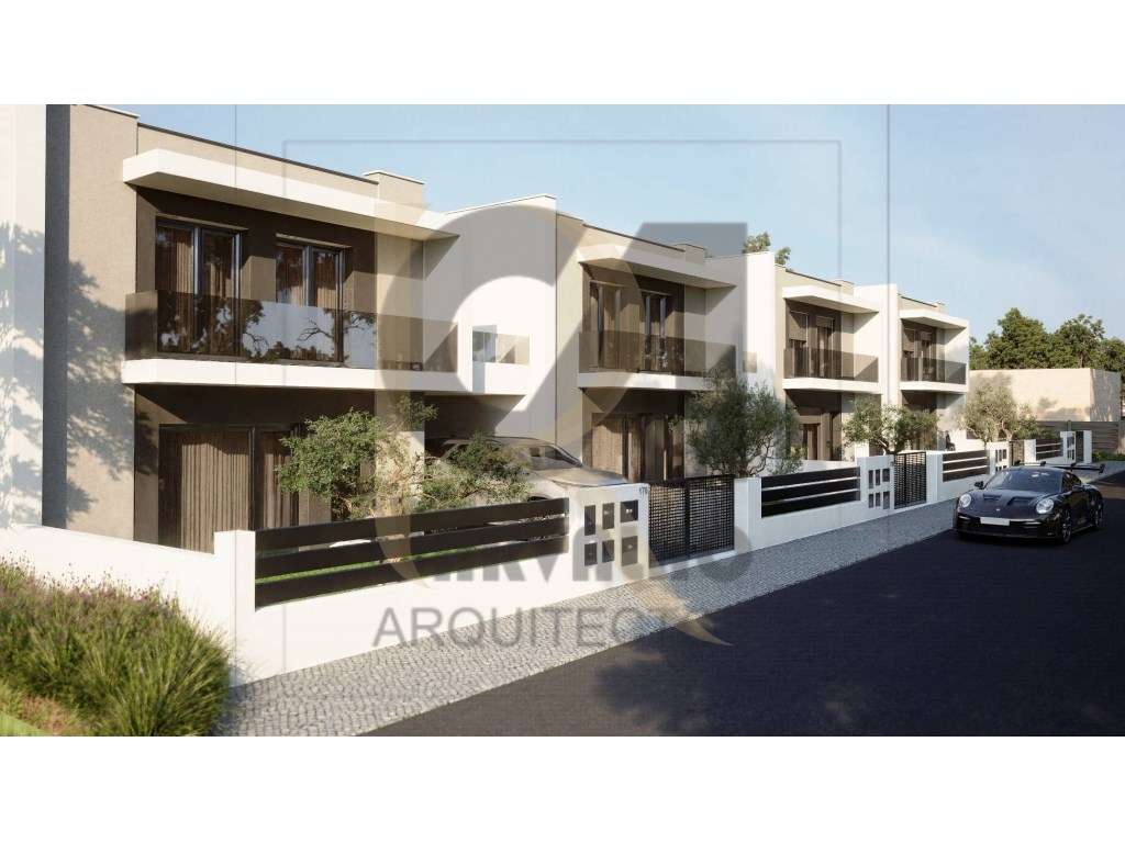 Moradia geminada nova T3 com Mezzanine, piscina e varandas na Lagoa... - Grande imagem: 5/21