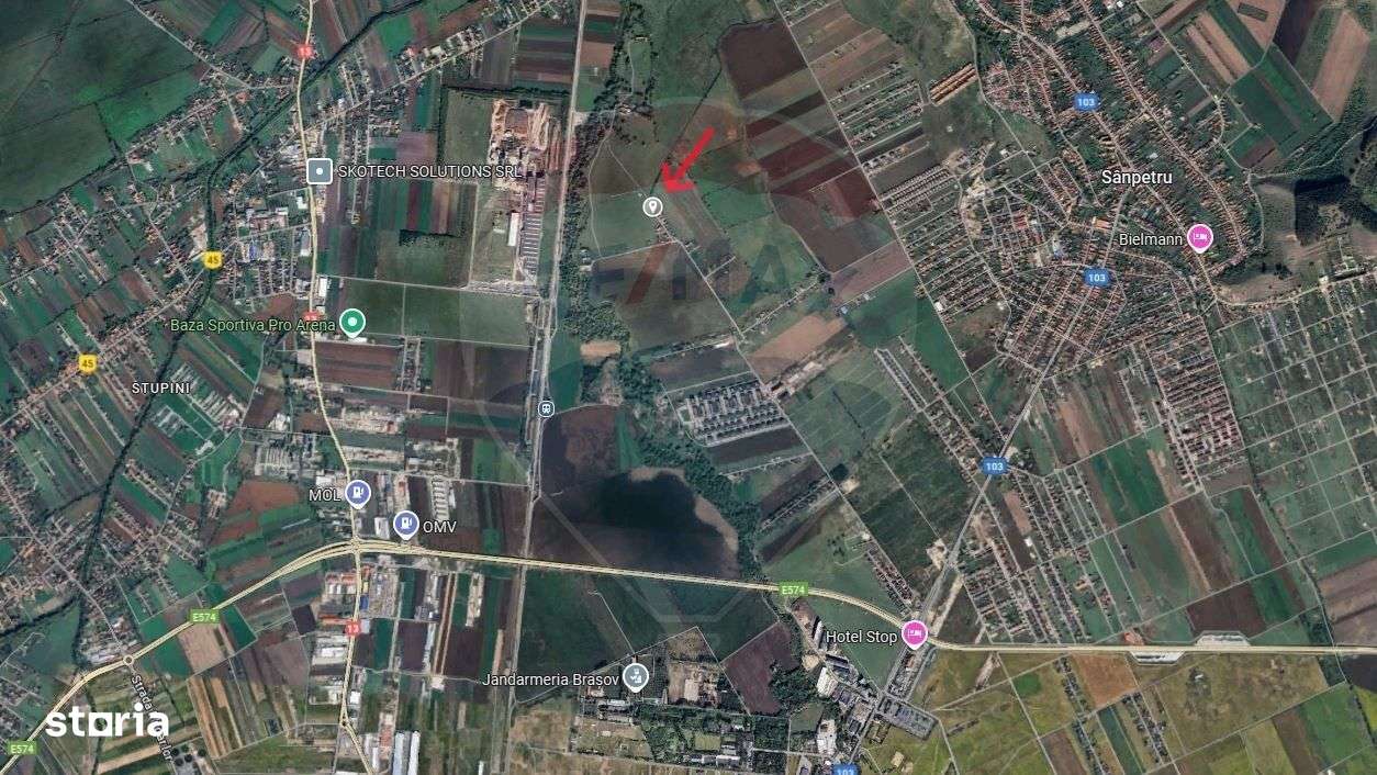 Comision 0% | Teren intravilan 600 mp | SANPETRU - Imagine principală: 3/8