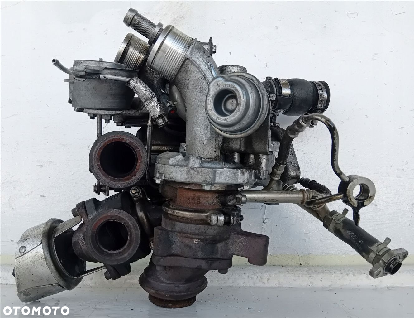 TURBOSPRĘŻARKA ZAWÓR CITROEN C5 III X7 2.2 HDI 170KM BI-TURBO 9686782580 - 11