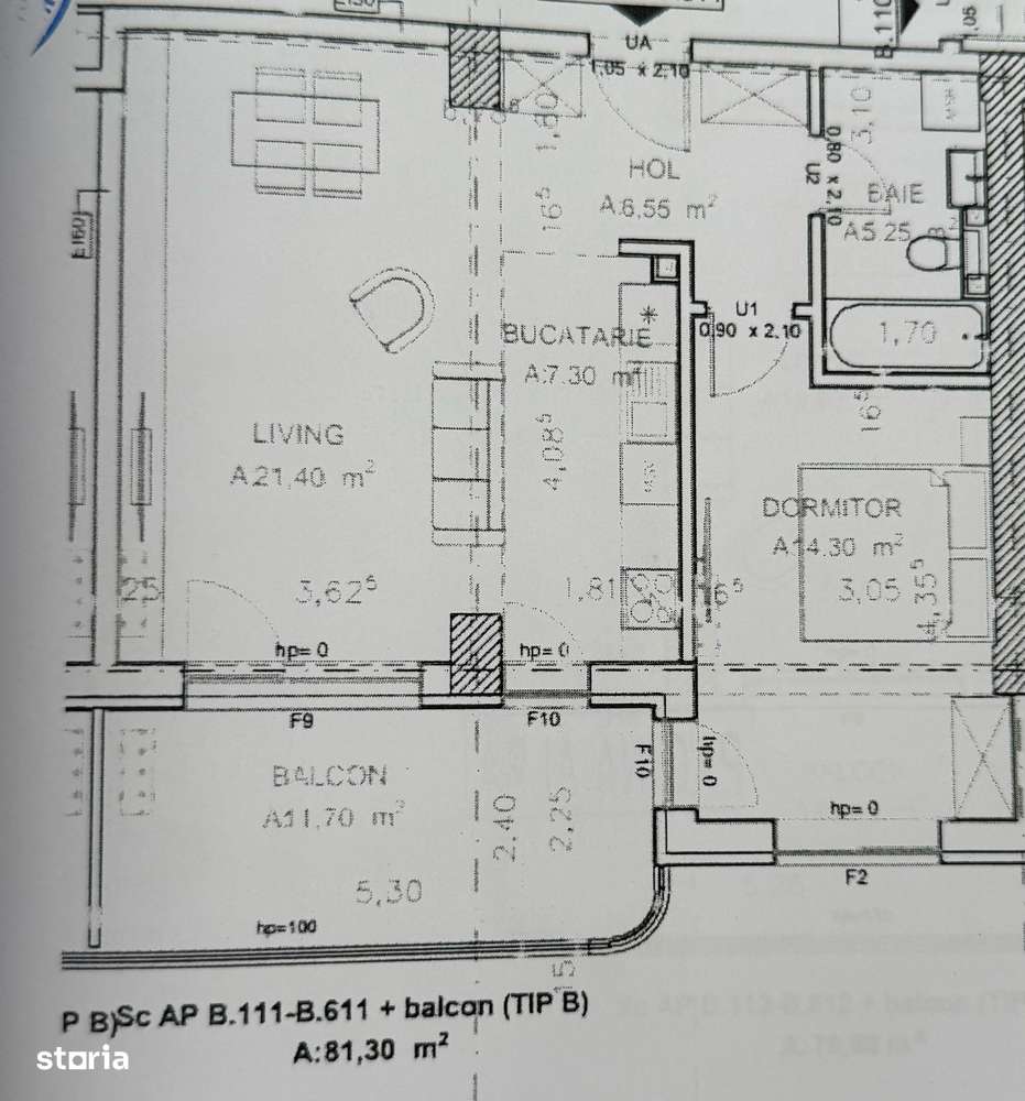 |Ap 2 camere|Pipera My Place North| - Imagine principală: 5/6