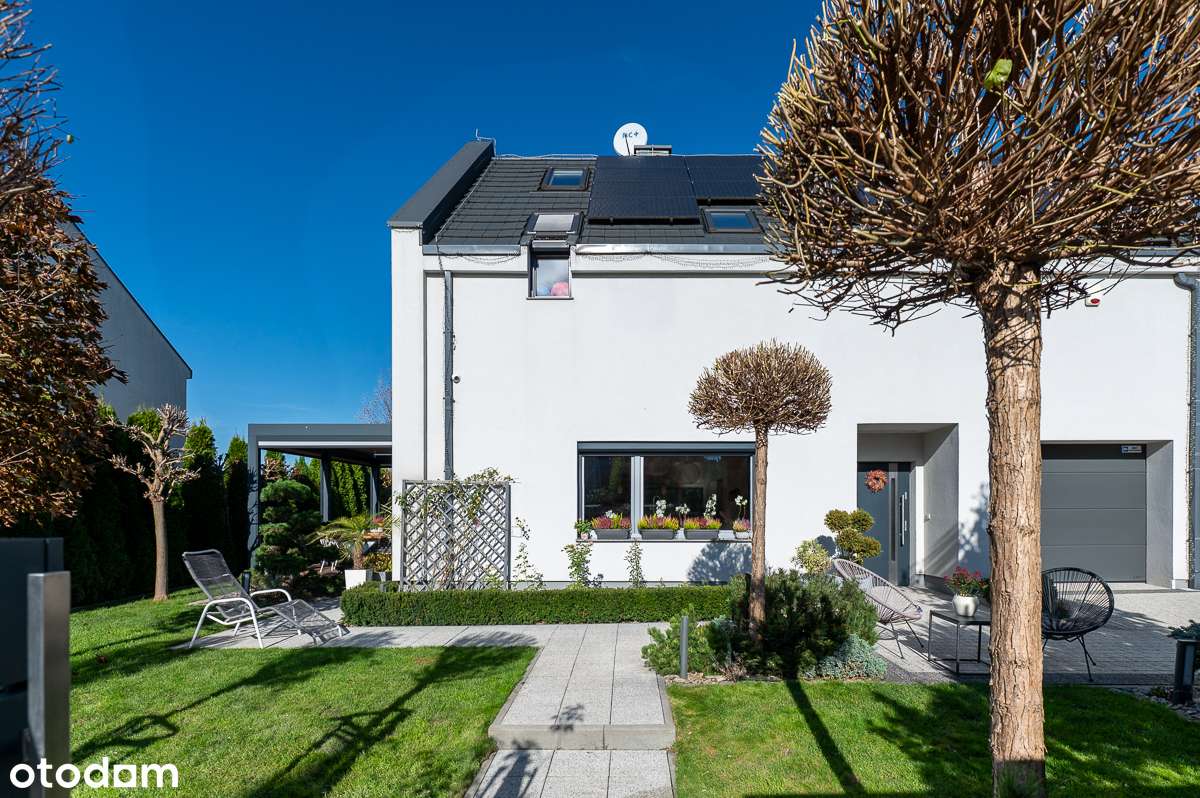 Nowoczesny wolnostojący dom na kameralnym osiedlu-18