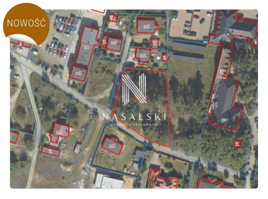 Pawłówek działka budowlana z Wz 2083 m2 - Pełny obrazek: 1/3