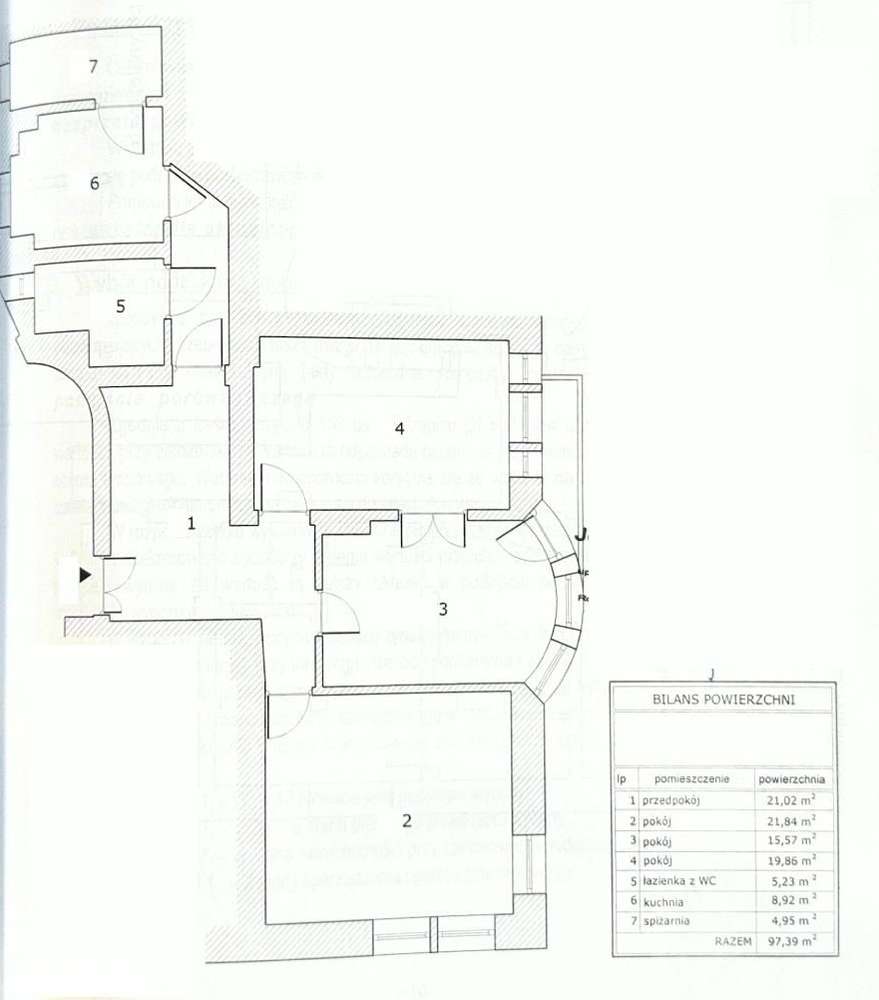 WAPIENNA, 103 m2, 3 pokoje, odnowiona kamienica, idealna inwestycja!-1