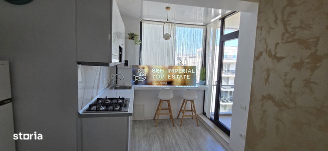 Apartament 2 camere Mamaia Nord Stefan Building Vedere la mare Parcare-4