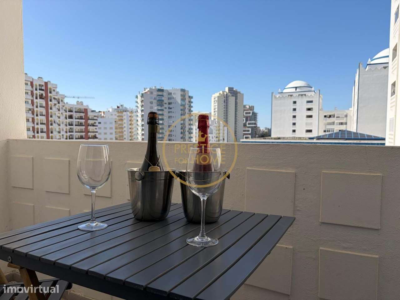 Apartamento T1 Praia da Rocha - perto da praia - varanda - condomínio - Grande imagem: 3/25