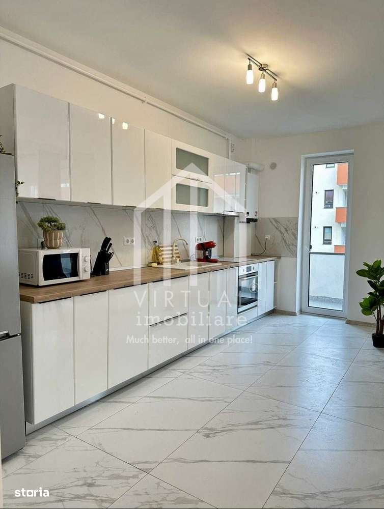 Apartament de inchiriat in Sibiu 3 camere, 2 bai, 102 mp, etaj 2, lift - Imagine principală: 2/8