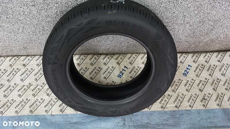 CONTINENTAL CONTIECOCONTACT 6 185/65R15  185/65/15 - 11