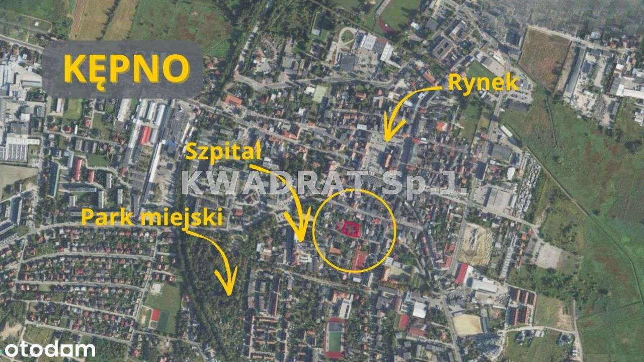 Działka inwestycyjna pow. 0,1541ha - centrum Kępna - Pełny obrazek: 5/8