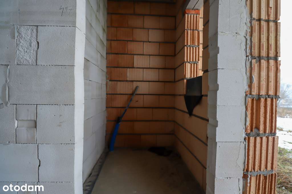 Nowoczesny dom parterowy w stanie surowym otwartym - Pełny obrazek: 4/12