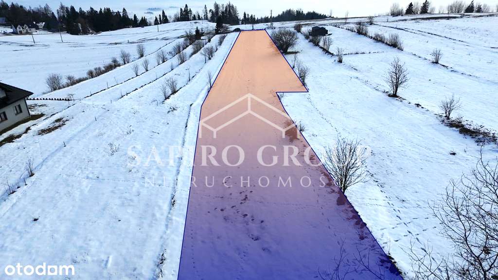 Działka widokowa Bukowina Osiedle, Raba Wyżna-6