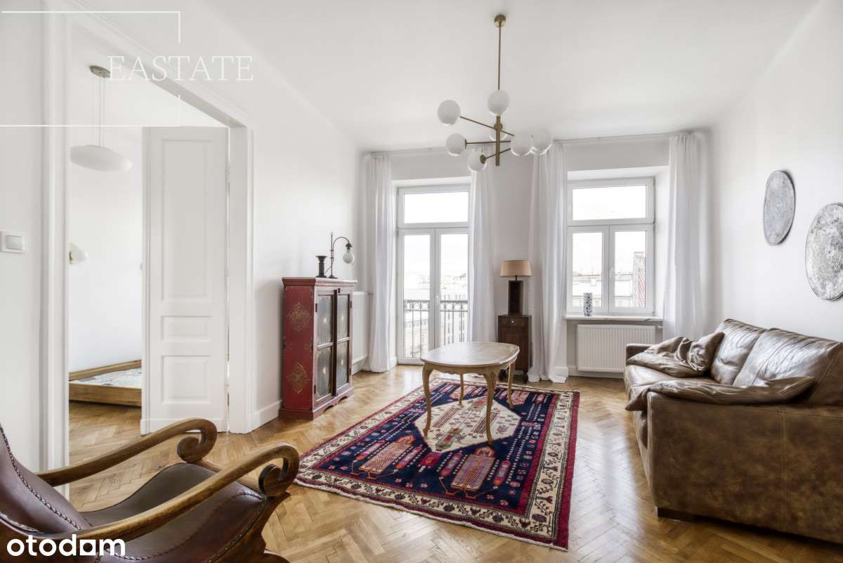 Stylowe mieszkanie | Metro| Kamienica | Balkon |-2