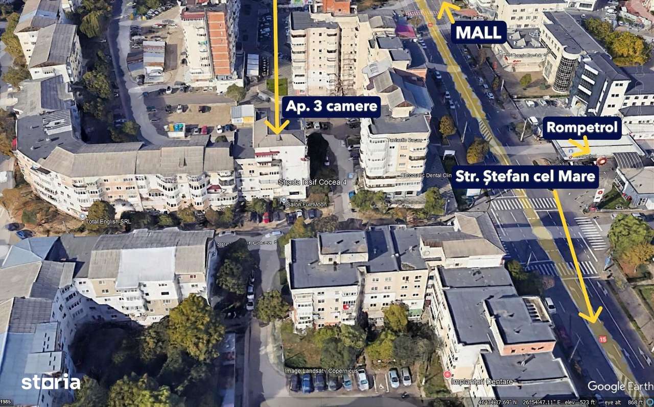 Apartament cu 3 camere de vânzare în zona Stefan cel Mare-0