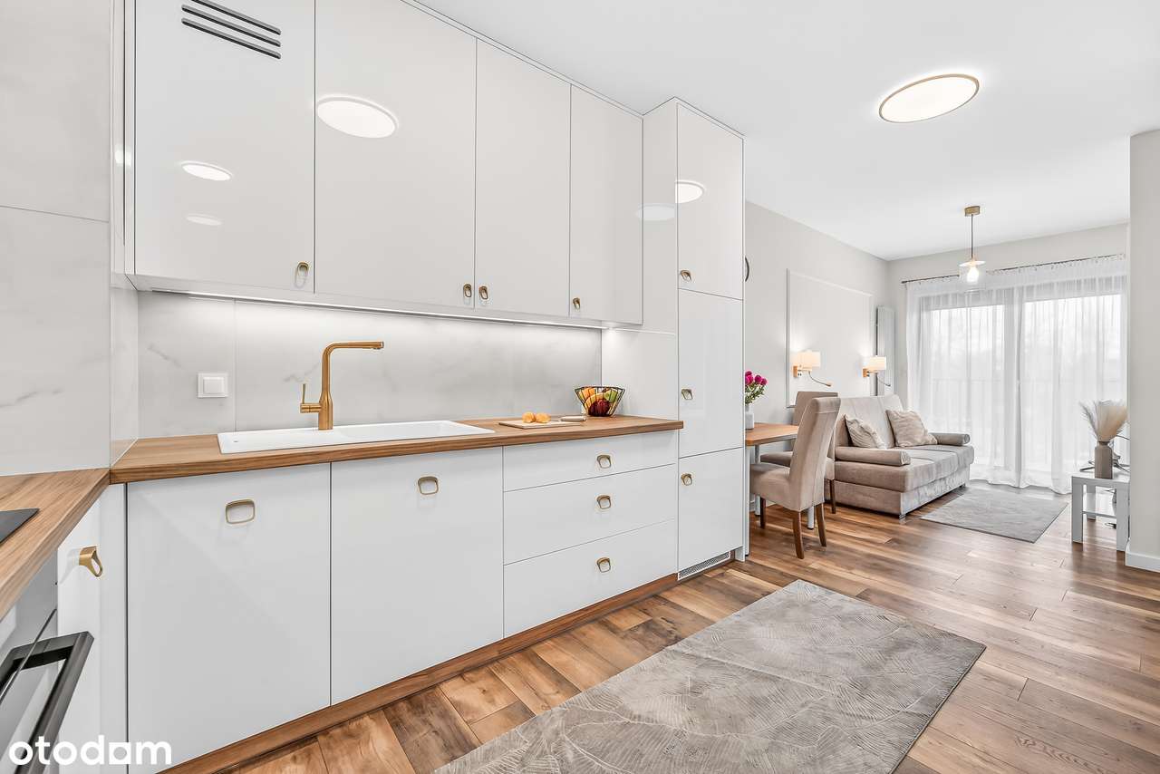 Funkcjonalne mieszkanie Ceglana Park | Sypialnia | Garaż | 31m2