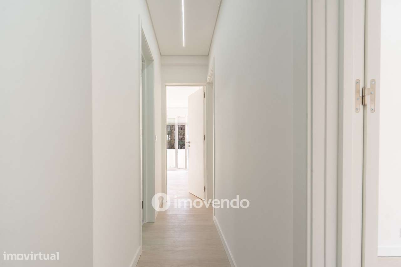 Apartamento T3 remodelado, com cozinha equipada, na Serra das Minas-12