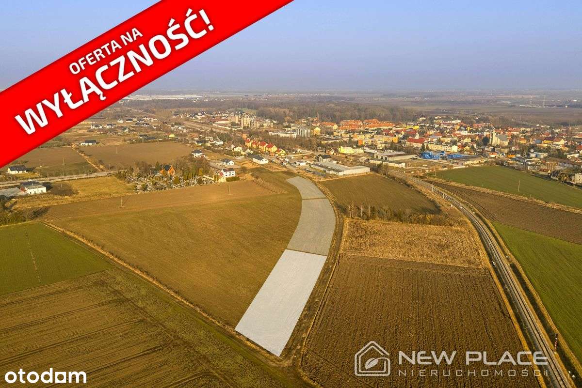 Z Mpzp, usługowa, 2000m2, Kobierzyce - Pełny obrazek: 1/8