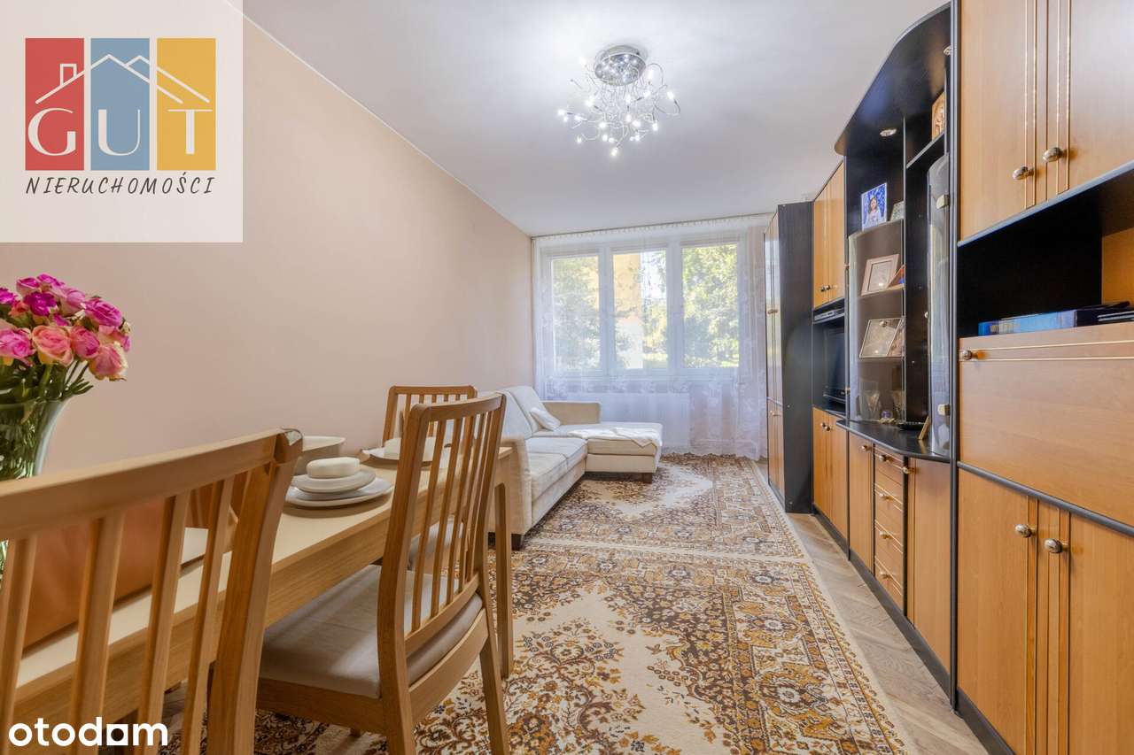 Na sprzedaż: 2-pokojowe mieszkanie na parterze 47,3 m², os. Pojezierze-3