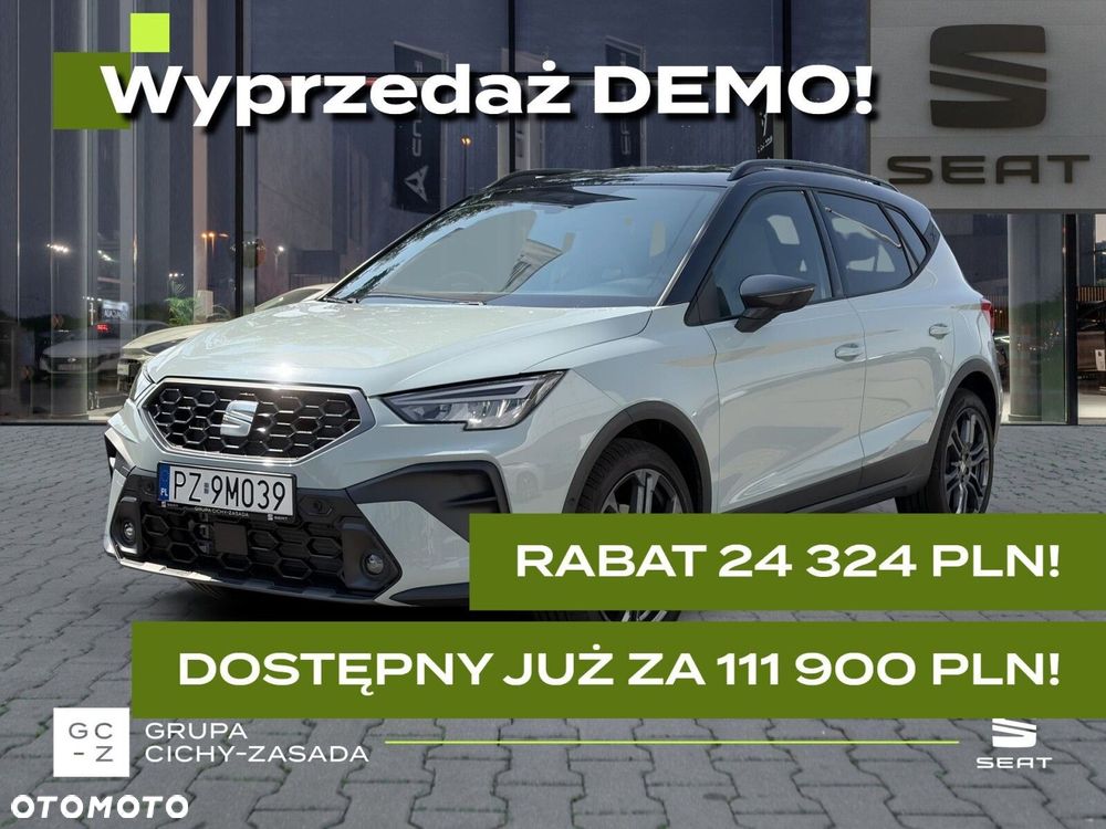 SEAT Arona 1.0 TSI 115 KM 7-biegowa automatyczna - DSG, DEMO, od ręki, RABAT!
