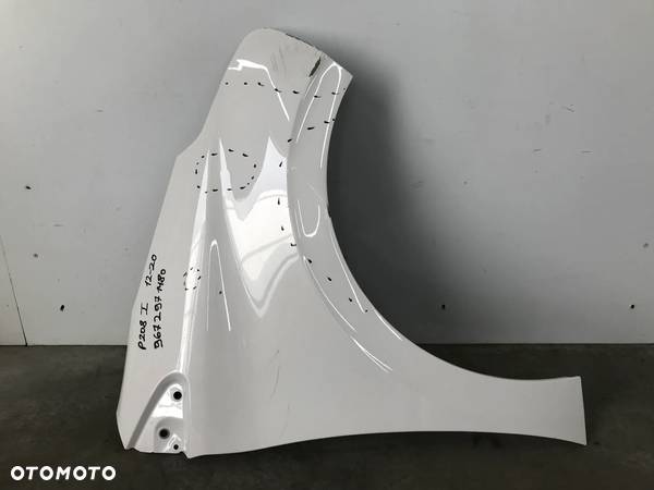 Błotnik Peugeot 208 I lewy przód 12-20 9672971480 - 1