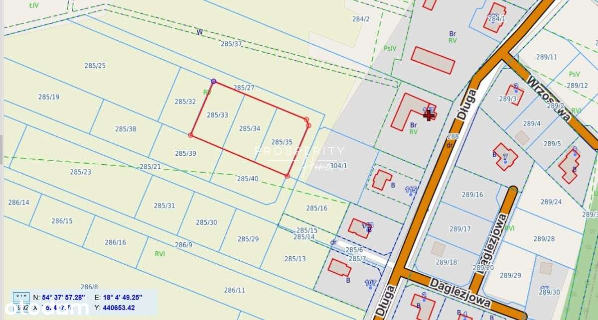 Działki budowlane w Zelewie-2