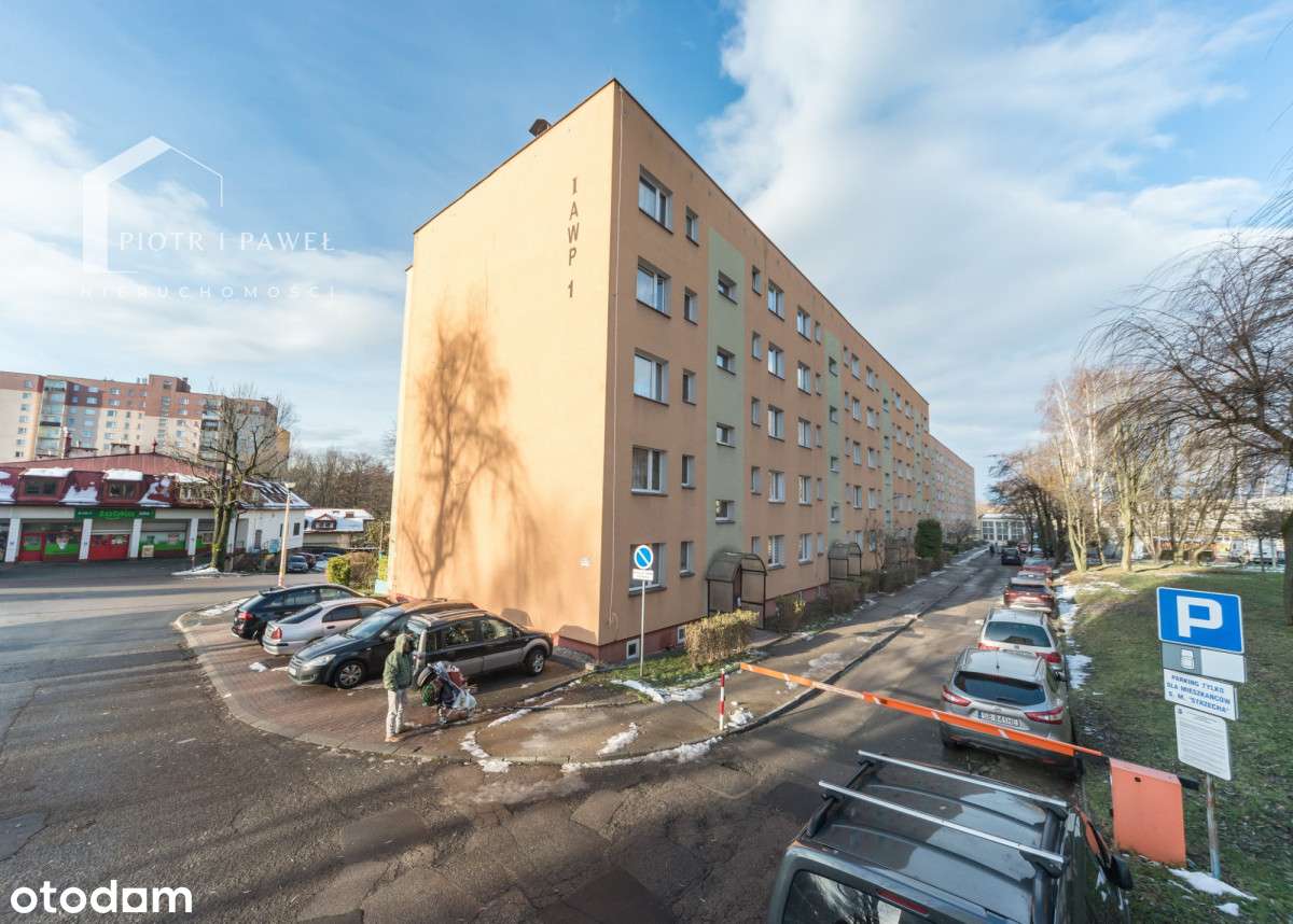 Idealne dla rodziny! 3 pokoje, balkon, parking, 57-14