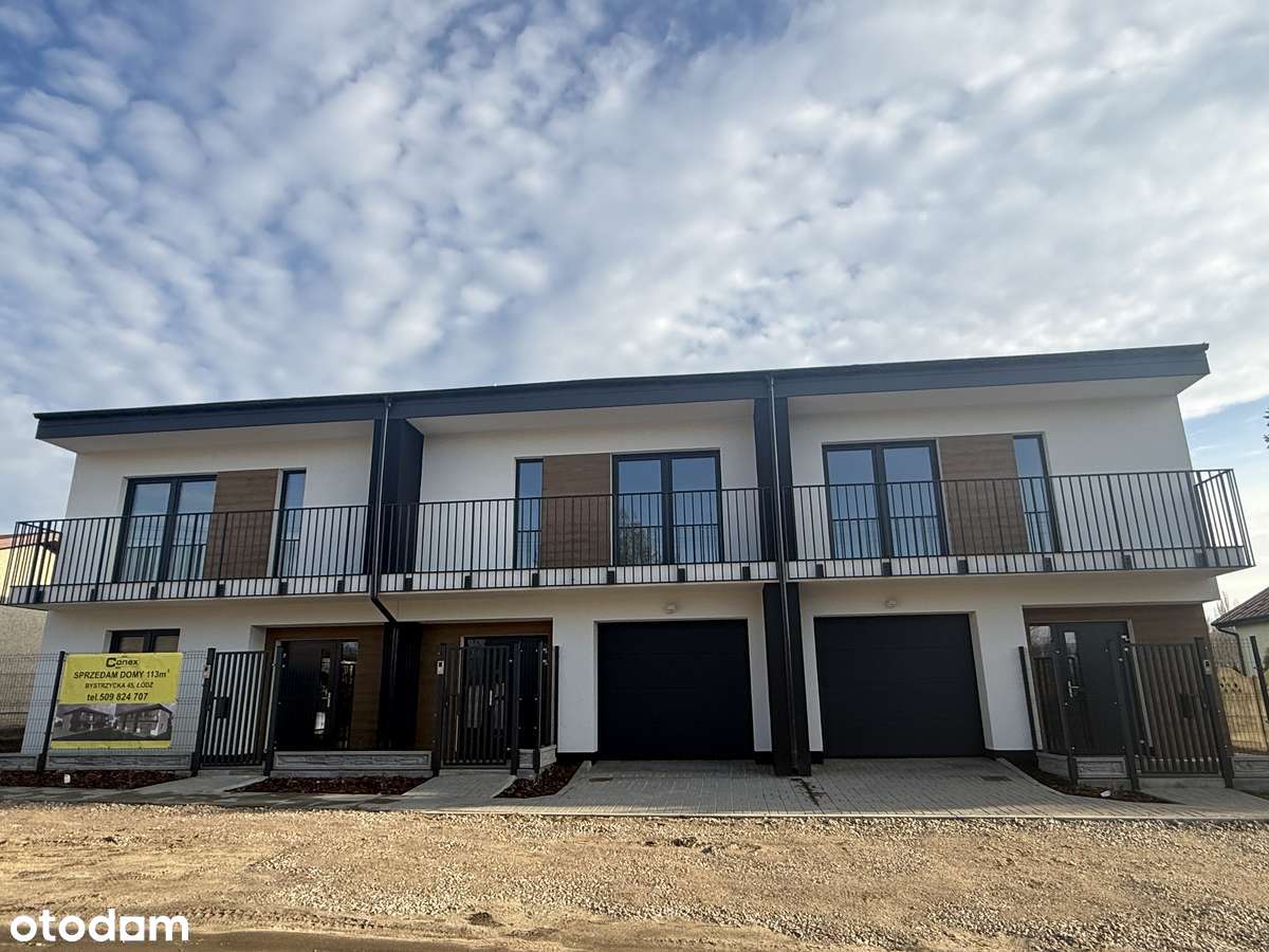 Dom 112,13m2 , 4 pokoje, pompa ciepła , ogródek Łódź-0