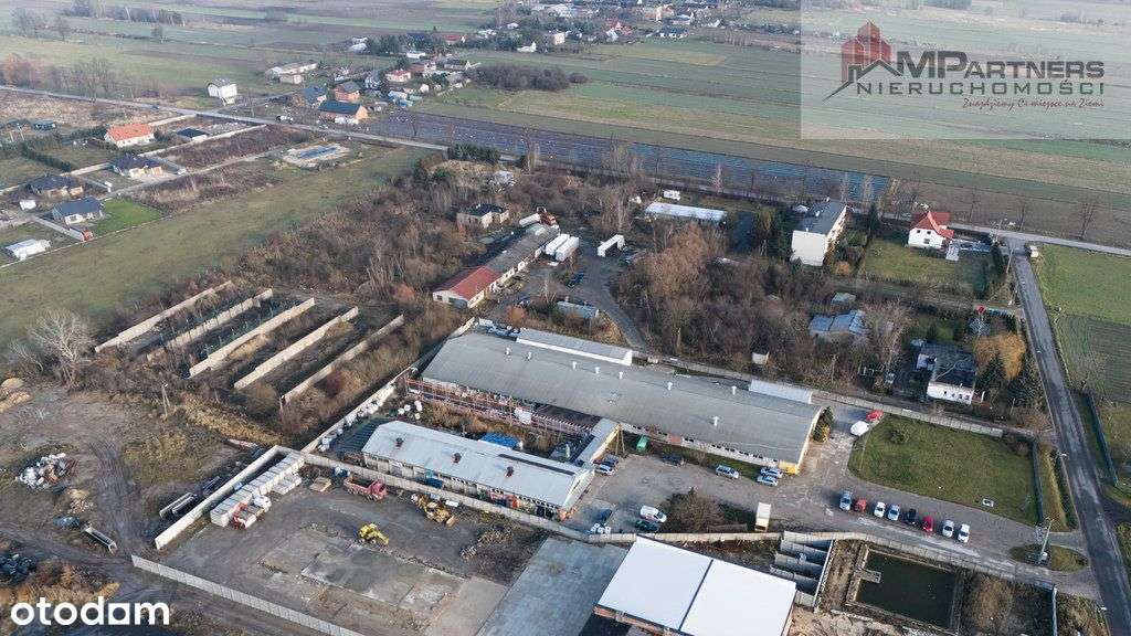 Działka inwestycyjna 15 444m2 z magazynem 646m2-1