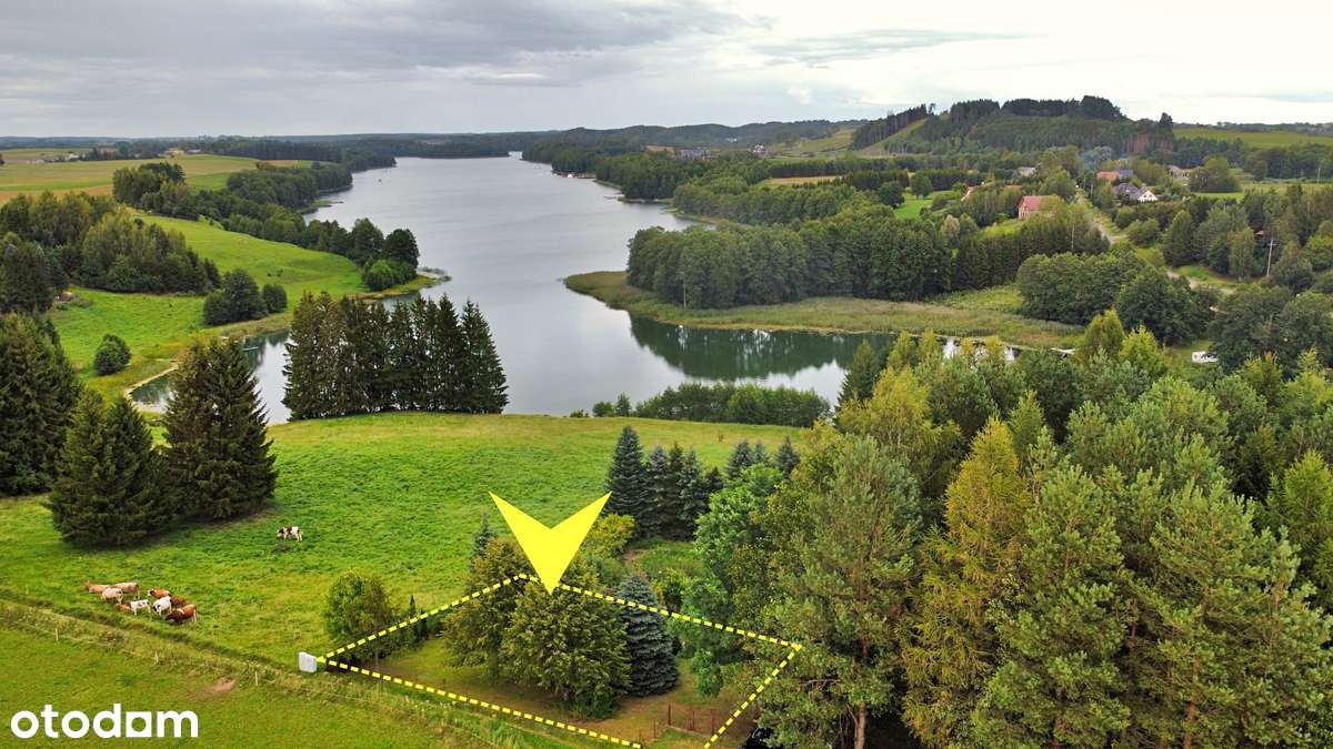 Wyjątkowa DZIAŁKA NAD J. SZELMENT WIELKI! Domek, Woda, Szambo, Prąd! - Pełny obrazek: 3/20