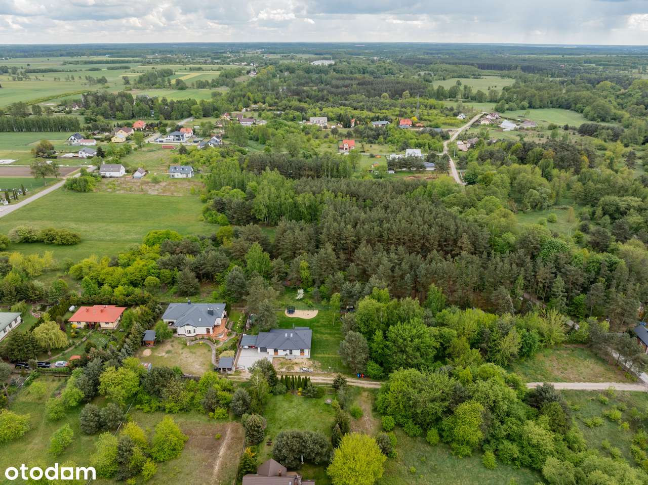 w lesie/WZ w trakcie/pod budowę domu jednorodzinnego/media-7