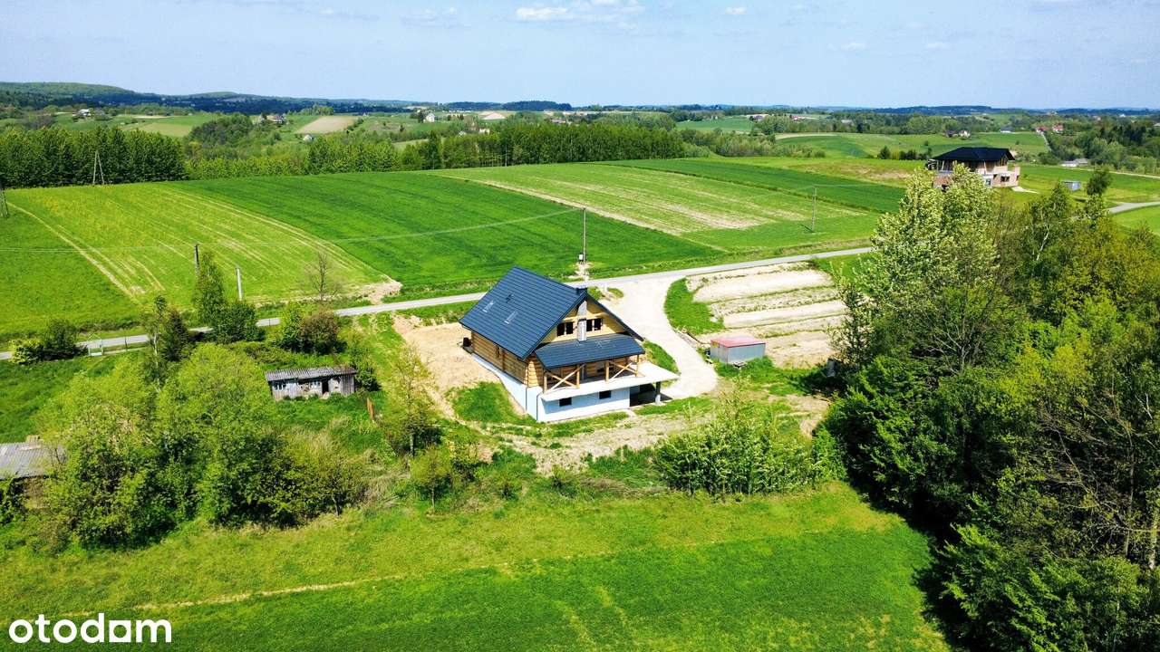 Dom z bala świerkowego | 187 m2 | Chojnik, gm. Gromnik-9