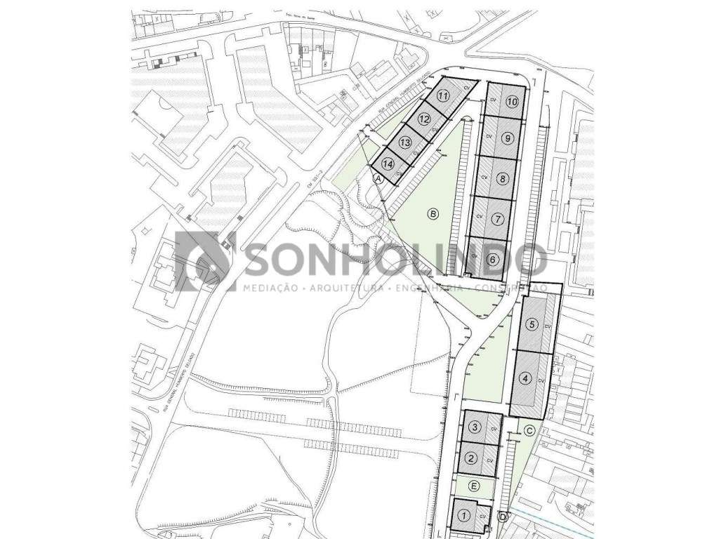 Lote para construção de Edificio em altura - Areosa - Grande imagem: 4/6