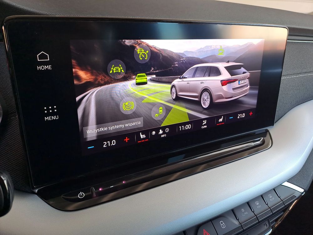 SKODA OCTAVIA 1.5TSI e-Tec 150KM Masaże Kamera Ambiente ACC SALON PL ASO VAT23%