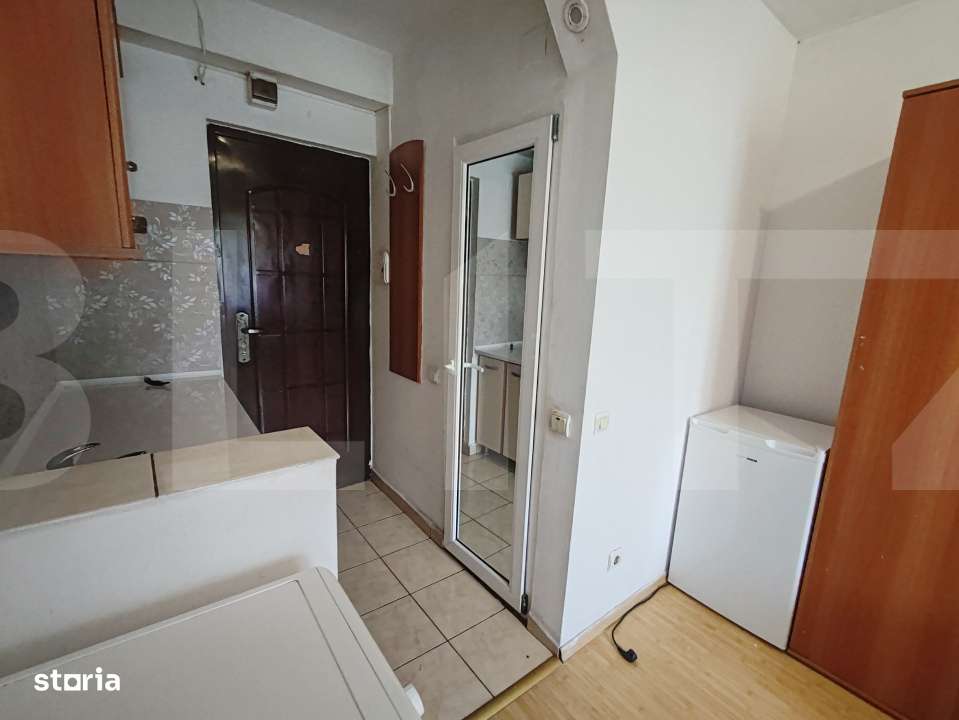 Garsoniera –pozitie excelenta, pentru investitie – mobilata si uti - Imagine principală: 5/7