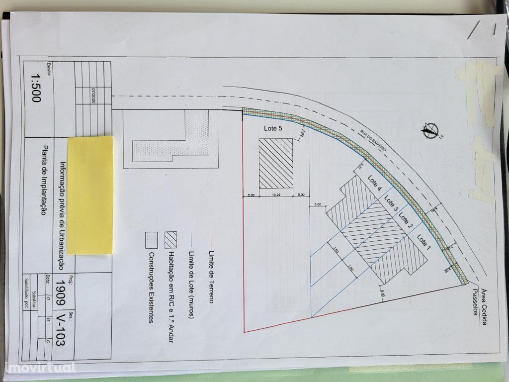 Terreno para construção Bonsucesso Aradas